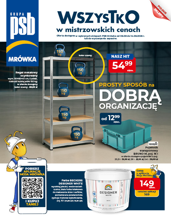gazetka promocyjna psb mrowka